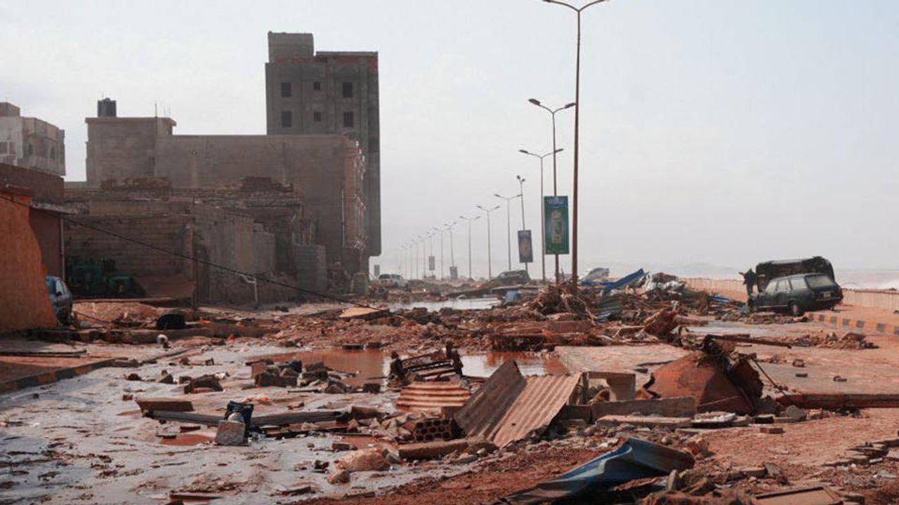 Libya'da sel felaketi: Ölü sayısı 20 bine ulaşabilir