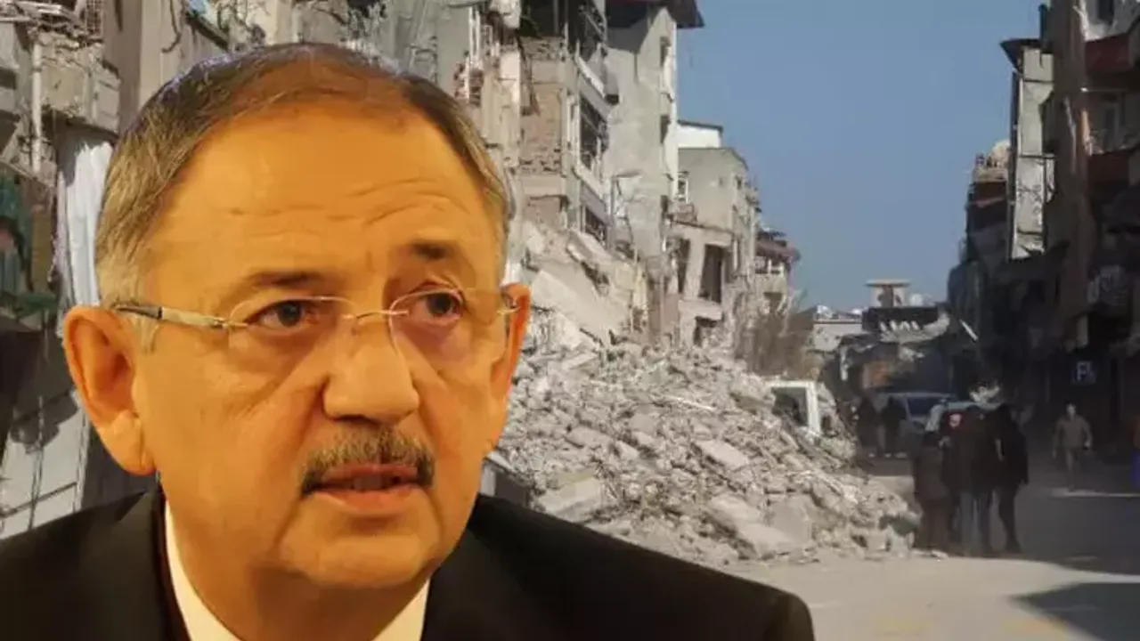 Bakan Özhaseki'den 'deprem' açıklaması: İstanbul için planımız hazır