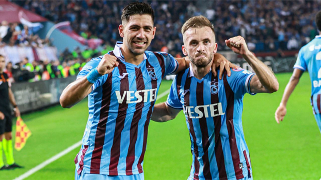 Trabzonspor, Beşiktaş'ı farklı geçti