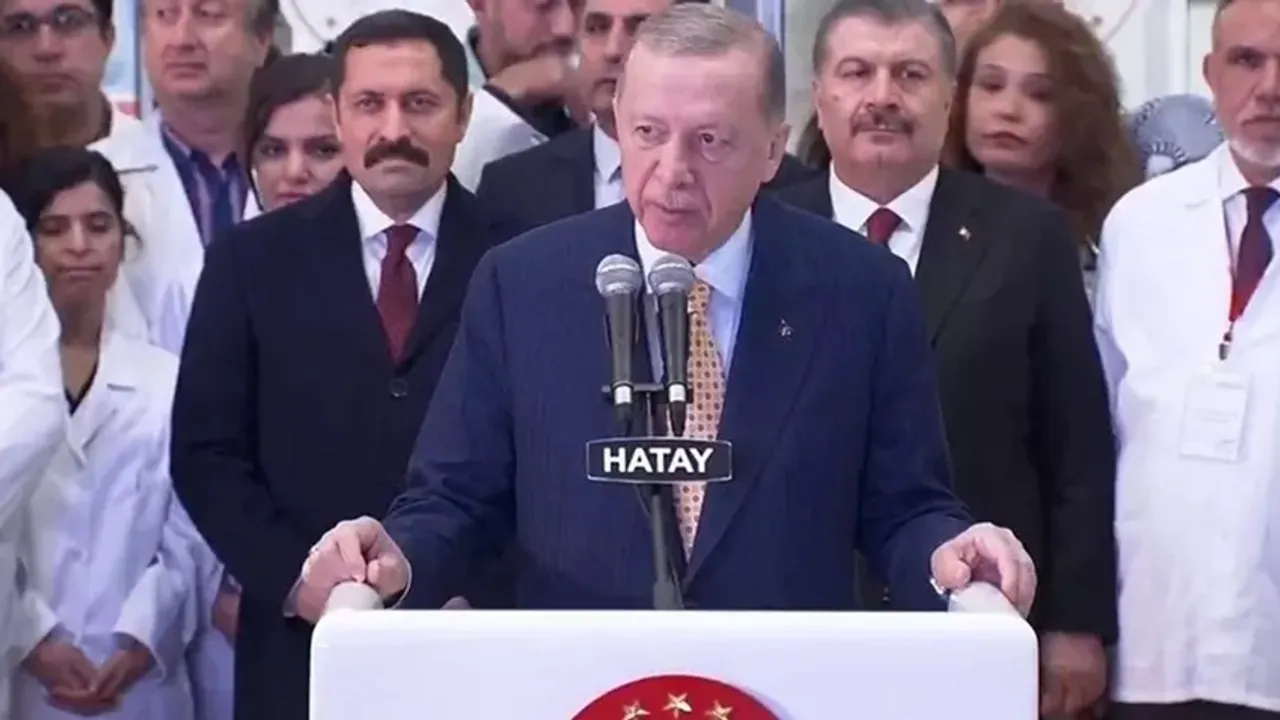 Hatay'da 2 hastane açıldı! Cumhurbaşkanı Erdoğan: Devletimizin tüm kapasitesini deprem bölgesine yığdık