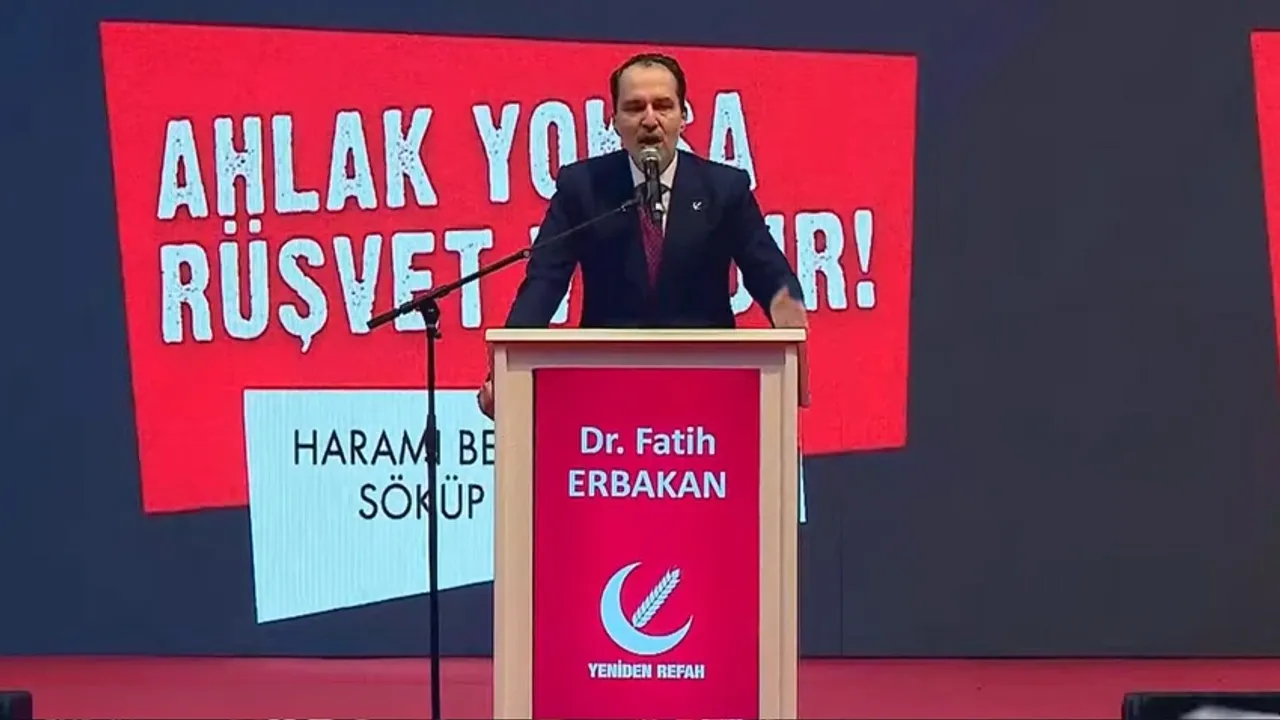 Yeniden Refah Partisi İstanbul Ankara ve İzmir adayları belli oldu! Fatih Erbakan açıkladı