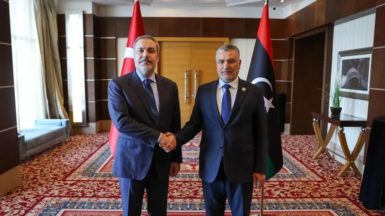 Bakan Fidan, Libya Yüksek Devlet Konseyi Başkanı Takala ile görüştü