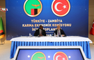Türkiye ile Zambiya Arasında KEK Toplantısı Gerçekleştirildi