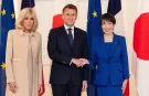 Fransa Lideri Macron Japonya’da Resmi Ziyarette Bulundu