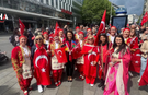 19 Mayıs Coşkusu Stuttgart’ta Meydanı Kırmızı-Beyaza Boyadı