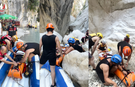 Antalya’da Sarp Kanyonda Mahsur Kalan Turist Kurtarıldı