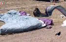 Rüzgar Paraşütü Kapattı, Kurtulma Şansı Olmadı