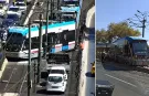 İstanbul'da Korkutan Kaza! Beyoğlu’nda Tramvay Raydan Çıktı
