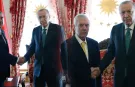 Cumhurbaşkanı Erdoğan, 4 Büyük Kulübün Başkanlarını Dolmabahçe'de Kabul Etti