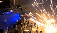 Bornova'da Havai Fişek Patlaması Yürekleri Ağza Getirdi