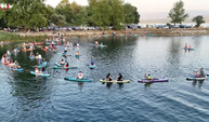 Sapanca Gölü'nde SUP Çılgınlığı: 700 Kişi Sırada