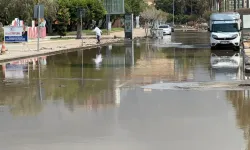 Deprem sonrası sahil çöktü İskenderun yine sular altında kaldı