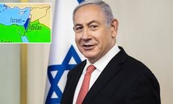 İsrail Başbakanı Netanyahu’dan BM'de Filistin'siz harita