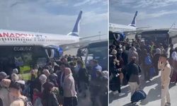 Anadolujet uçağı yolcuların 'bomba' muhabbeti nedeniyle 10 saat sonra kalktı