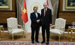 Cumhurbaşkanı Erdoğan, Vietnam Başbakanı Pham Minh’i kabul etti