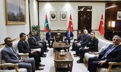 Cumhurbaşkanı Yardımcısı Yılmaz, Maldivler Cumhurbaşkanı Muizzu ile görüştü