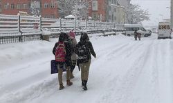 Bolu'da olumsuz hava koşulları nedeniyle eğitime 1 gün ara
