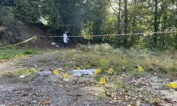 Zonguldak'ta ormanlık alanda yakılmış erkek cesedi bulundu!