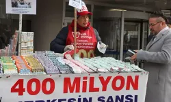 Ankara'da yılbaşı için Milli Piyango heyecanı