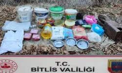 Bitlis İl Jandarma Komutanlığı'ndan operasyon: Çok sayıda mühimmat ele geçirildi