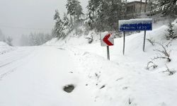 Karabük'te etkili kar yağışının ardından 18 köy karanlıkta kaldı
