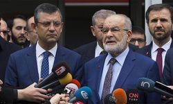 CHP Genel Başkanı Özel, Saadet lideri Karamollaoğlu'yla görüştü