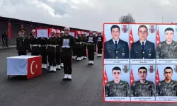 Pençe-Kilit şehitleri, Şırnak’taki törenin ardından memleketlerine uğurlandı