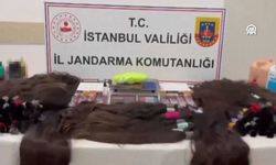 İstanbul'da kaçakçılık operasyonu: 100 kilogram insan saçı ele geçirildi