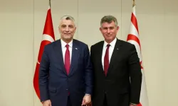 Bakan Ömer Bolat, Lefkoşa Büyükelçiliği'ni ziyaret etti