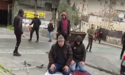 İsrail polisinden, Mescid-i Aksa çevresinde Filistinlilere müdahale