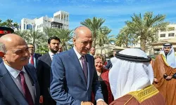 TBMM Başkanı Kurtulmuş, Bahreyn Kralı Al Khalifa ile görüştü