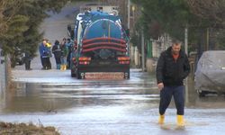 Silivri'de dere taştı, sokaklar göle döndü!