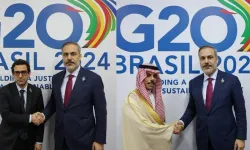 Bakan Fidan, Brezilya'da Suudi Arabistan ve Fransa dışişleri bakanlarıyla görüştü