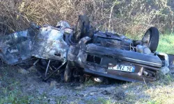 Çatalca'da feci kaza! Otomobilde bulunan 2 kişi öldü, 3 kişi yaralandı