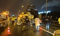 Anadolu Otoyolu'nda kaza: 3 araç birbirine girdi