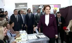 İYİ Parti Genel Başkanı Meral Akşener, Ankara'da oyunu kullandı