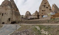 Kapadokya'da 4 peribacasında restorasyon çalışması başlatıldı
