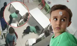 Kreşte dehşet anları: Eğitmenin iteklediği 2.5 yaşındaki Hasan Efe ölümden döndü!
