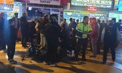 Ankara’da motosiklet yayaya çarptı: 2 yaralı