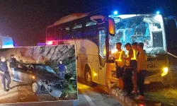 Aydın'da feci kaza! Yolcu otobüsü ile otomobil çarpıştı: 4 ölü