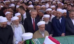 Cumhurbaşkanı Erdoğan, Fatih Camii'nde! İsmailağa Cemaati Lideri Kılıç ebediyete uğurlandı
