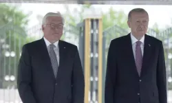 Cumhurbaşkanı Erdoğan, Steinmeier'i resmi törenle karşıladı
