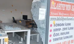 Gaziantep'te yerel gazetenin ofisi kurşunlandı