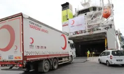 9’uncu “İyilik Gemisi” Gazze yolunda... Gazze'ye 9’uncu yardım gemisi Mersin’den yola çıktı