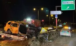 İzmir'deki ticari taksi kazasında ölü sayısı 2'ye yükseldi