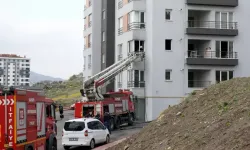 Kayseri'de apartmanda çıkan yangında 4 kişi dumandan etkilendi