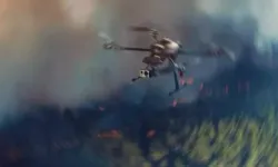 Osmaniye'de yangın söndürme dronu düştü