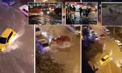 Ankara ve birçok ili sağanak vurdu: Caddeler sular altında