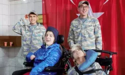 Ankara'da 21 engelli, 1 gün temsili askerlik yaptı