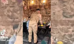 Asker üniformasıyla servis yapan restoranın işletme belgesi iptal edildi